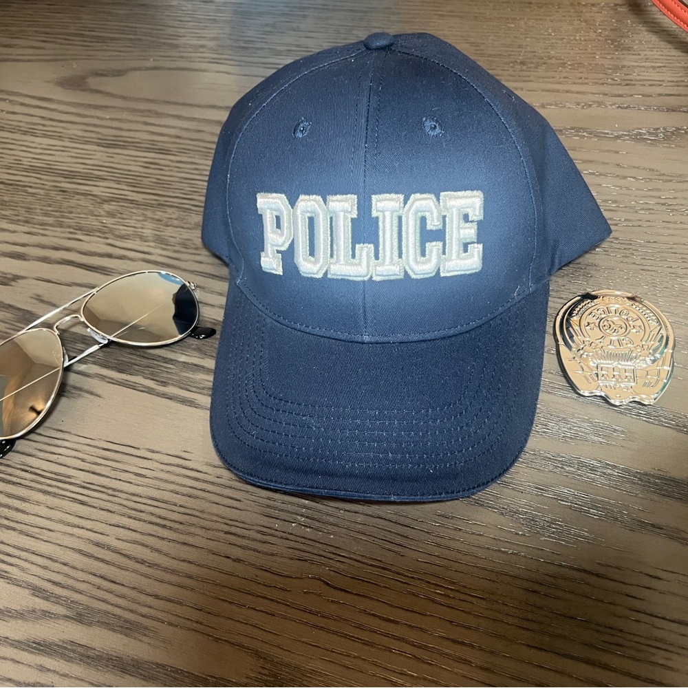 Navy Blue Police Cap
-UNISEX